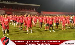 Soekarno Cup 2026 Dibidik, PDIP Jatim Perkuat Pembinaan Pemain Muda