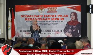 Sosialisasi 4 Pilar MPR, Lia Istifhama Soroti Kunci Persatuan Di Tingkat RT