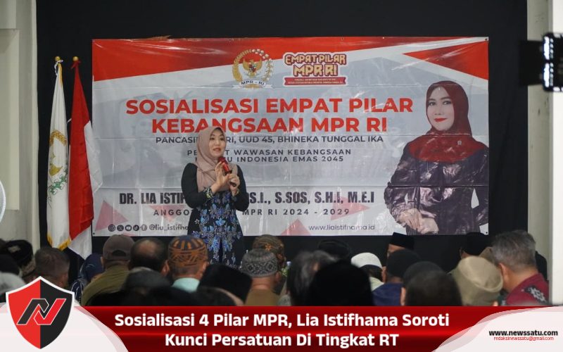 Sosialisasi 4 Pilar MPR, Lia Istifhama Soroti Kunci Persatuan Di Tingkat RT