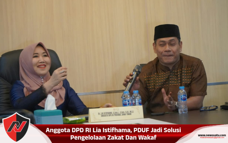 Anggota DPD RI Lia Istifhama, PDUF Jadi Solusi Pengelolaan Zakat Dan Wakaf