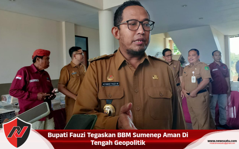 Bupati Fauzi Tegaskan BBM Sumenep Aman Di Tengah Geopolitik