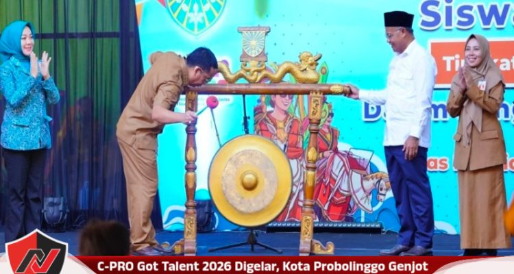 C-PRO Got Talent 2026 Digelar, Kota Probolinggo Genjot Karakter Dan Kreativitas Siswa Lewat Seni