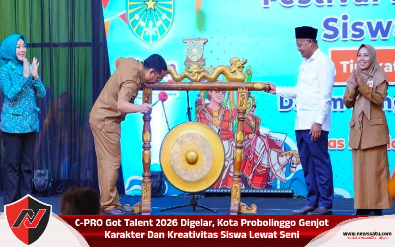 C-PRO Got Talent 2026 Digelar, Kota Probolinggo Genjot Karakter Dan Kreativitas Siswa Lewat Seni