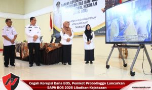 Cegah Korupsi Dana BOS, Pemkot Probolinggo Luncurkan SAPA BOS 2026 Libatkan Kejaksaan