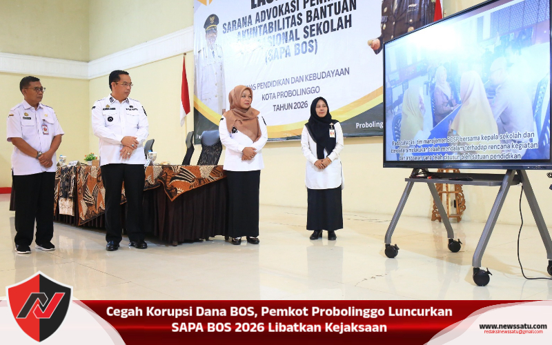 Cegah Korupsi Dana BOS, Pemkot Probolinggo Luncurkan SAPA BOS 2026 Libatkan Kejaksaan