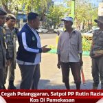 Cegah Pelanggaran, Satpol PP Rutin Razia Kos Di Pamekasan