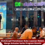 Disdukcapil Pamekasan Buka Layanan Malam, Warga Antusias Serbu Program Eksotis