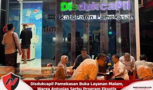Disdukcapil Pamekasan Buka Layanan Malam, Warga Antusias Serbu Program Eksotis