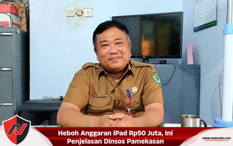Heboh Anggaran iPad Rp50 Juta, Ini Penjelasan Dinsos Pamekasan