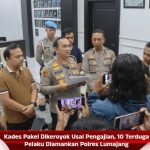 Kades Pakel Dikeroyok Usai Pengajian, 10 Terduga Pelaku Diamankan Polres Lumajang