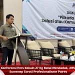 Konferensi Pers Kokain 27 Kg Batal Mendadak, JMSI Sumenep Soroti Profesionalisme Polres