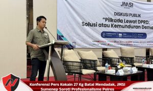 Konferensi Pers Kokain 27 Kg Batal Mendadak, JMSI Sumenep Soroti Profesionalisme Polres