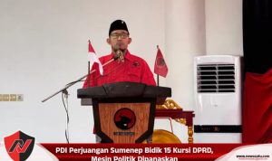 PDI Perjuangan Sumenep Bidik 15 Kursi DPRD, Mesin Politik Dipanaskan