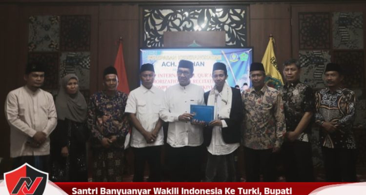 Santri Banyuanyar Wakili Indonesia Ke Turki, Bupati Pamekasan Lepas Dengan Penuh Harap