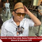 Skandal Cukai Bea Cukai, Nama Pengusaha Rokok Muncul Di Dokumen KPK