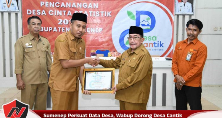Sumenep Perkuat Data Desa, Wabup Dorong Desa Cantik Jadi Senjata Perencanaan Tepat Sasaran