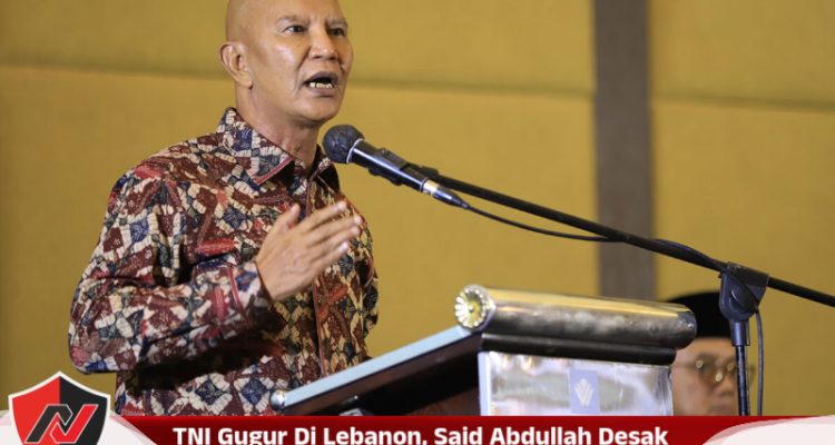 TNI Gugur Di Lebanon, Said Abdullah Desak PBB Bertindak Tegas