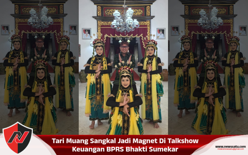 Tari Muang Sangkal Jadi Magnet Di Talkshow Keuangan BPRS Bhakti Sumekar