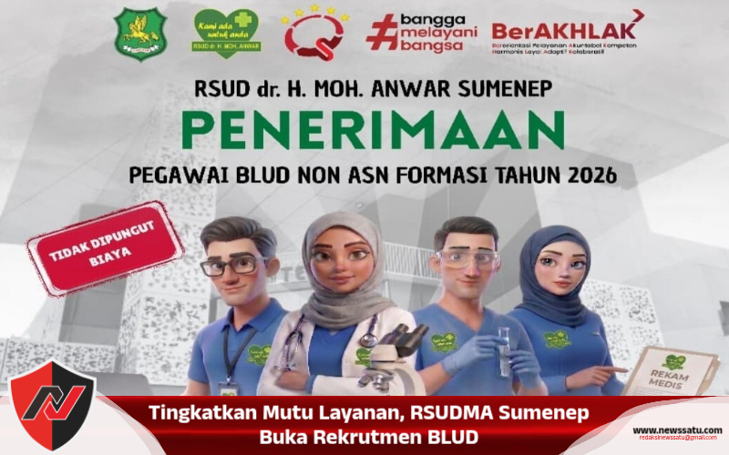 Tingkatkan Mutu Layanan, RSUDMA Sumenep Buka Rekrutmen BLUD