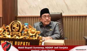 Wakil Bupati Sumenep, HDDAP Jadi Senjata Hadapi Lahan Kering
