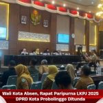 Wali Kota Absen, Rapat Paripurna LKPJ 2025 DPRD Kota Probolinggo Ditunda