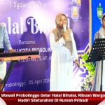 Wawali Probolinggo Gelar Halal Bihalal, Ribuan Warga Hadiri Silaturahmi Di Rumah Pribadi