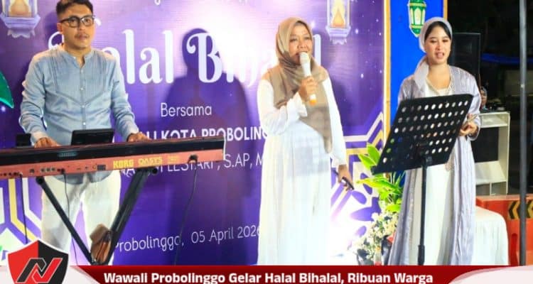 Wawali Probolinggo Gelar Halal Bihalal, Ribuan Warga Hadiri Silaturahmi Di Rumah Pribadi