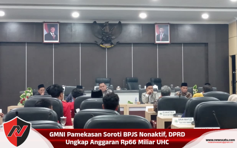 GMNI Pamekasan Soroti BPJS Nonaktif, DPRD Ungkap Anggaran Rp66 Miliar UHC