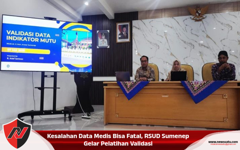 Kesalahan Data Medis Bisa Fatal, RSUD Sumenep Gelar Pelatihan Validasi