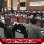 Komisi I Temukan Dugaan Pelanggaran Zonasi Swalayan Di Kanigaran Probolinggo