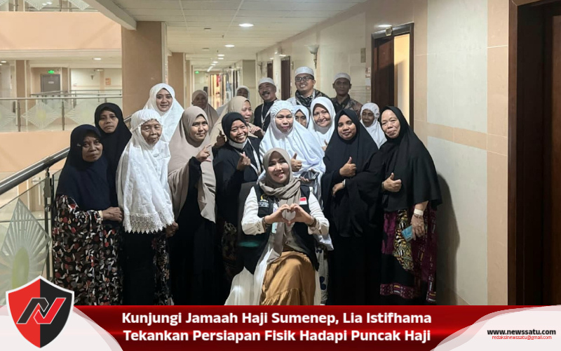 Kunjungi Jamaah Haji Sumenep, Lia Istifhama Tekankan Persiapan Fisik Hadapi Puncak Haji