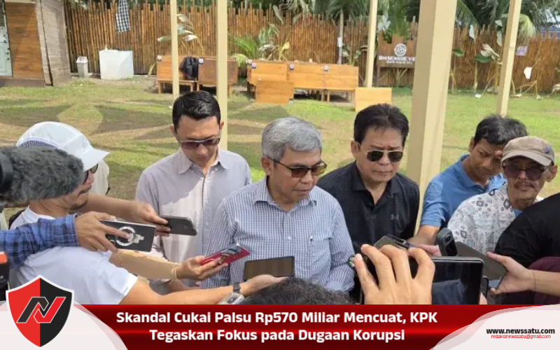 Skandal Cukai Palsu Mencuat Rp570 Miliar, Tegaskan KPK Fokus pada Dugaan Korupsi
