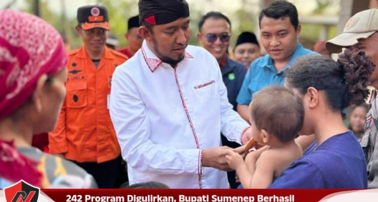 242 Program Digulirkan, Bupati Sumenep Berhasil Turunkan Angka Kemiskinan