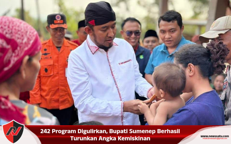 242 Program Digulirkan, Bupati Sumenep Berhasil Turunkan Angka Kemiskinan