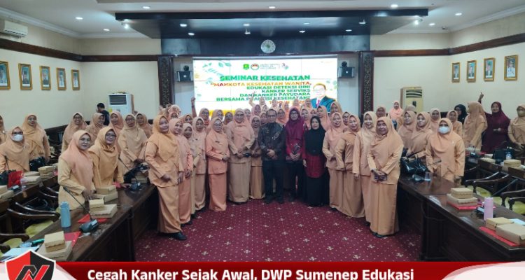 Cegah Kanker Sejak Awal, DWP Sumenep Edukasi Pentingnya Pemeriksaan Rutin