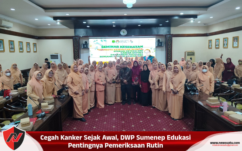 Cegah Kanker Sejak Awal, DWP Sumenep Edukasi Pentingnya Pemeriksaan Rutin