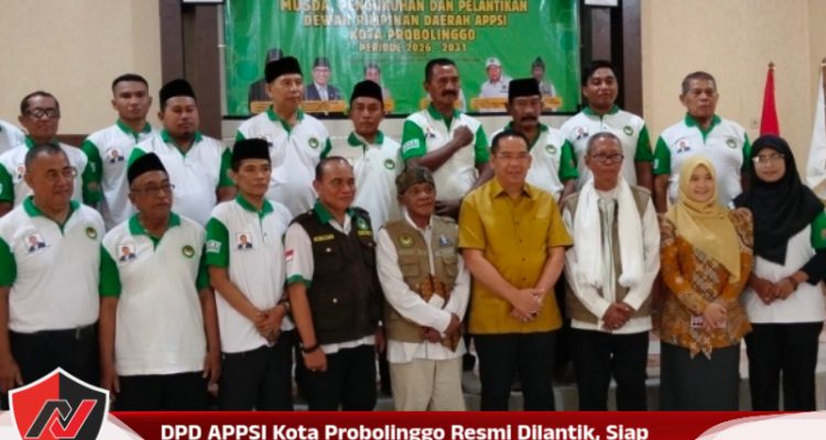 DPD APPSI Kota Probolinggo Resmi Dilantik, Siap Perkuat Pasar Rakyat Dan UMKM