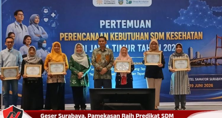 Geser Surabaya, Pamekasan Raih Predikat SDM Kesehatan Terbaik se-Jawa Timur