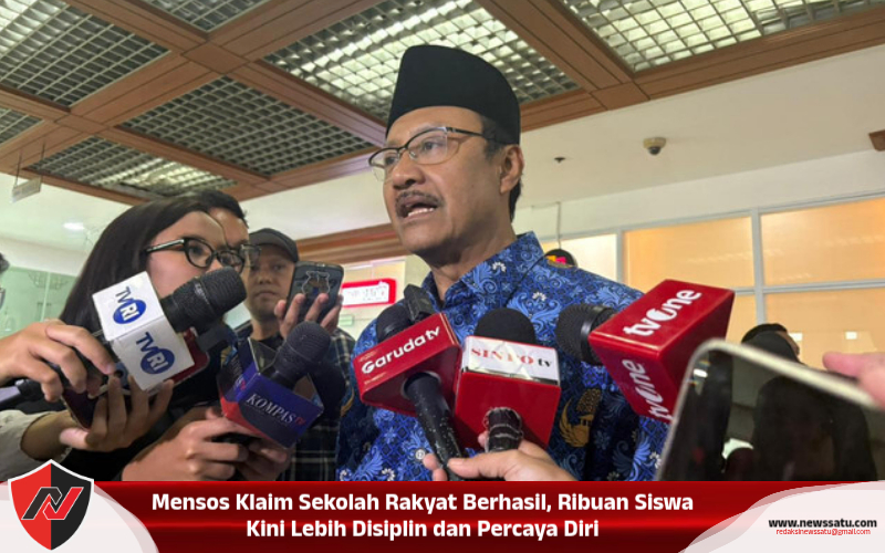 Mensos Klaim Sekolah Rakyat Berhasil, Ribuan Siswa Kini Lebih Disiplin dan Percaya Diri
