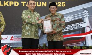 Pamekasan Pertahankan WTP Ke 12 Berturut-turut, Bukti Tata Kelola Keuangan Tetap Solid