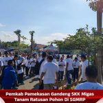 Pemkab Pamekasan Gandeng SKK Migas Tanam Ratusan Pohon Di SGMRP