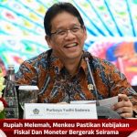 Rupiah Melemah, Menkeu Pastikan Kebijakan Fiskal Dan Moneter Bergerak Seirama