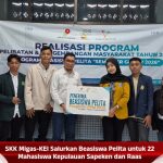 SKK Migas-KEI Salurkan Beasiswa Pelita Untuk 22 Mahasiswa Kepulauan Sapeken Dan Raas