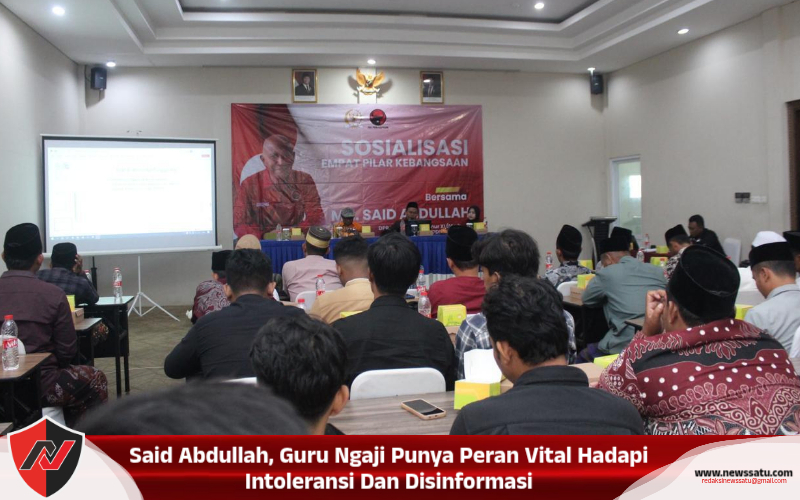 Said Abdullah, Guru Ngaji Punya Peran Vital Hadapi Intoleransi Dan Disinformasi