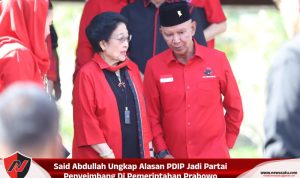 Said Abdullah Ungkap Alasan PDIP Jadi Partai Penyeimbang Di Pemerintahan Prabowo