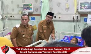 Tak Perlu Lagi Berobat ke Luar Daerah, RSUD Smart Pamekasan Tambah Fasilitas HD