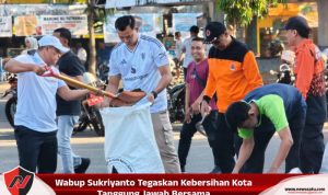 Wabup Sukriyanto Tegaskan Kebersihan Kota Tanggung Jawab Bersama