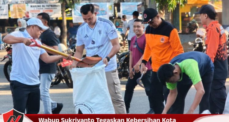 Wabup Sukriyanto Tegaskan Kebersihan Kota Tanggung Jawab Bersama
