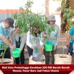 Wali Kota Probolinggo Kerahkan 200 RW Bersih-Bersih Massal, Pasar Baru Jadi Fokus Utama