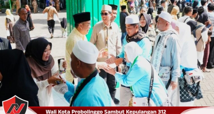 Wali Kota Probolinggo Sambut Kepulangan 312 Jemaah Haji, Ini Pesan Pentingnya